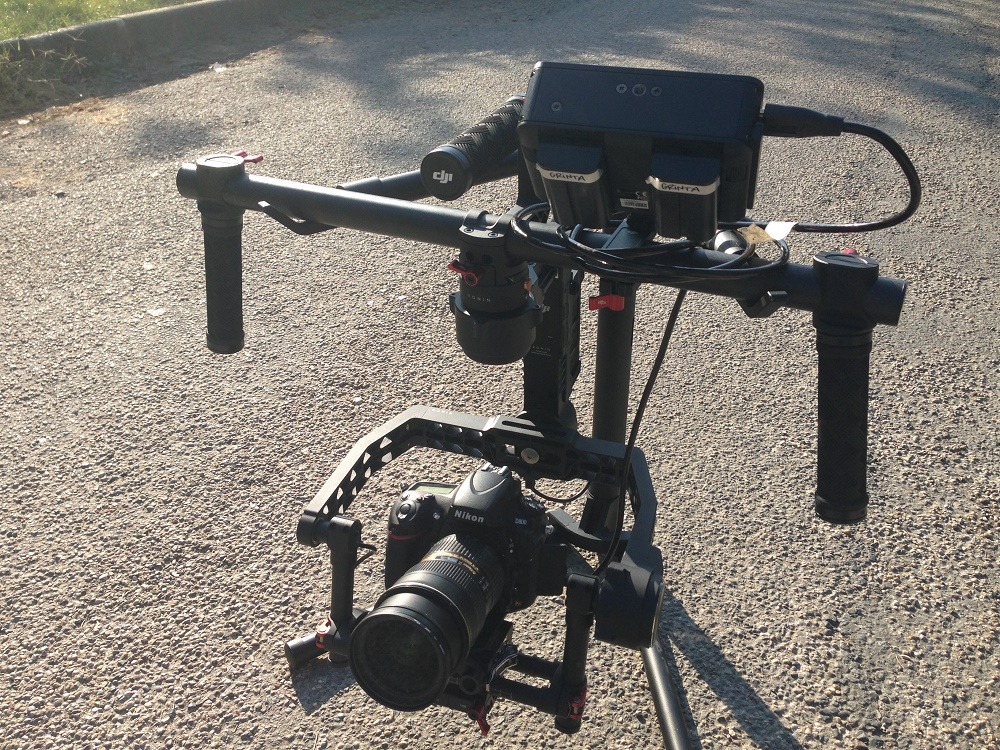 Tournage vidéo en cours sur Villefranche sur Saone.