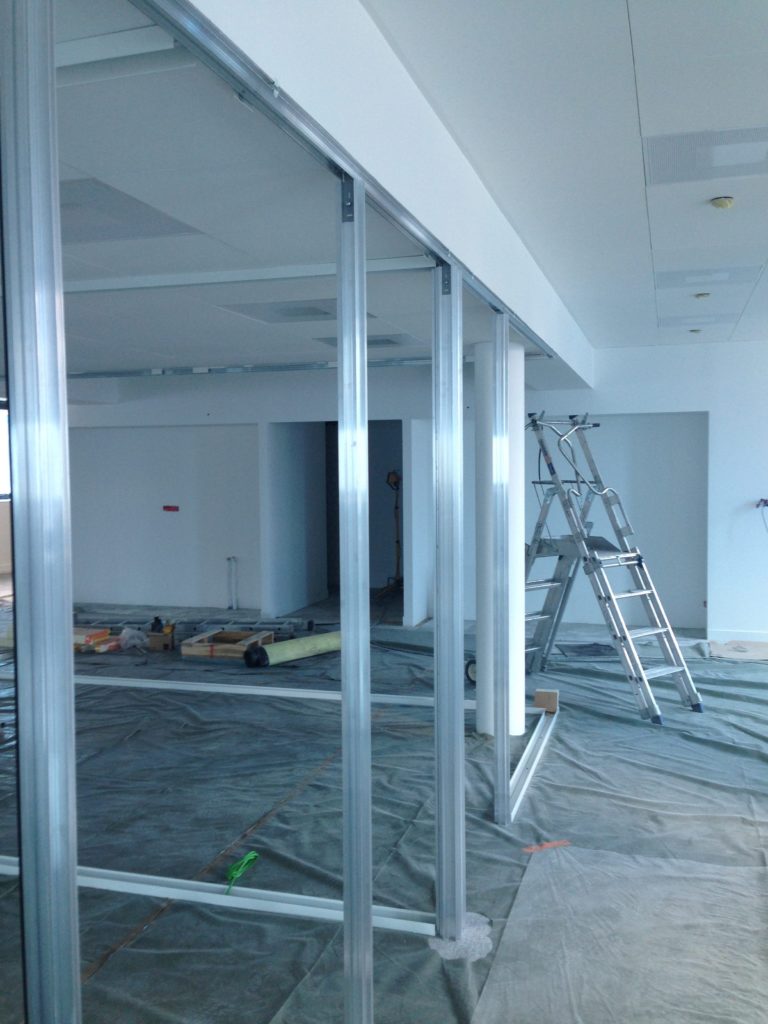 Integration dans cloisons